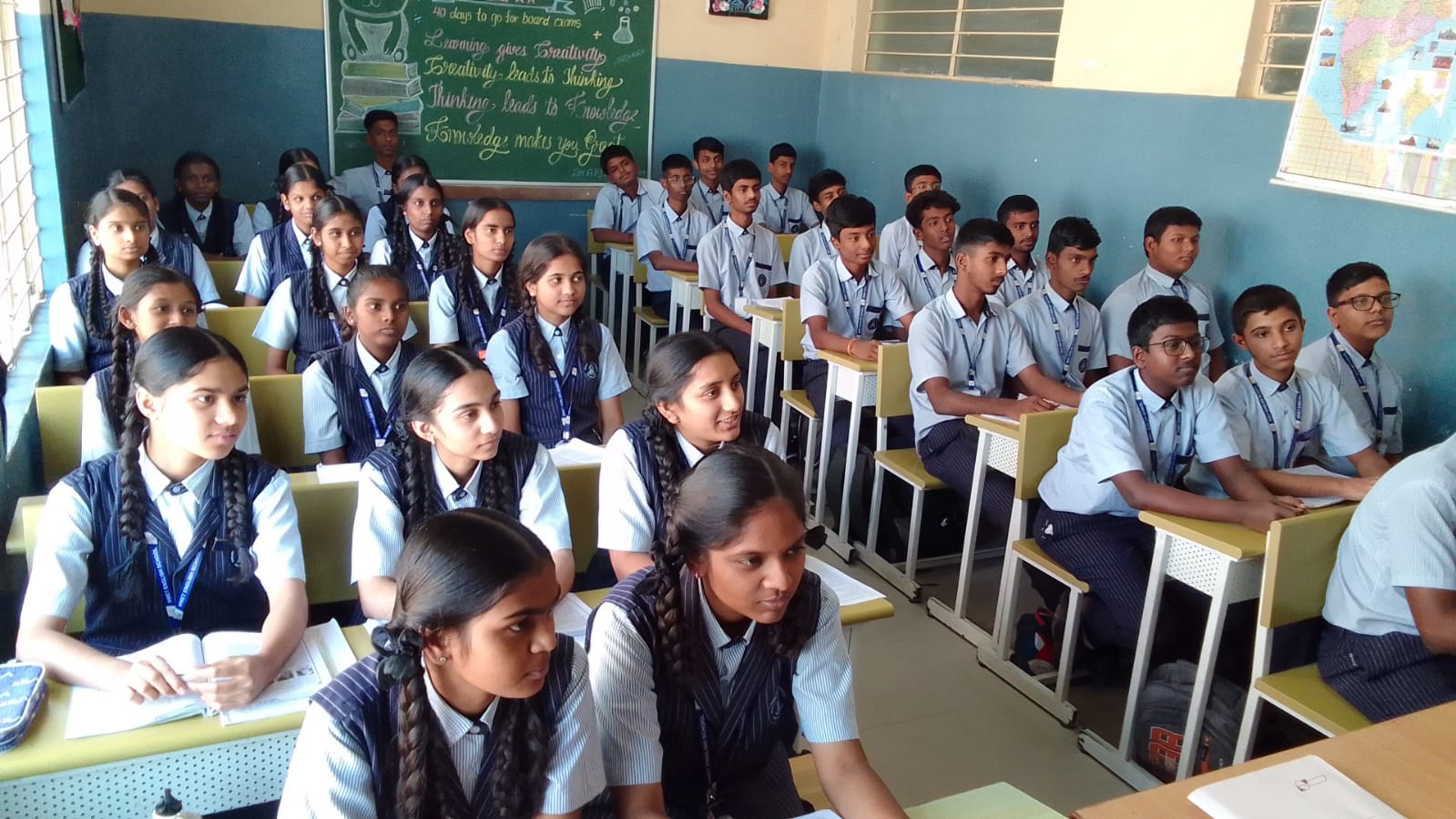 Students participating in academic programmes